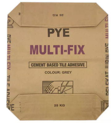 Sacchi di carta industriali a prova d'umidità da 10 kg Design personalizzato