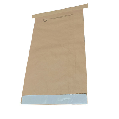 La bocca aperta cucita di carta di Brown Multiwall insacca il commestibile 25kg