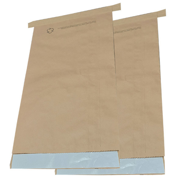 commestibile aperto cucito di carta delle borse della bocca di 25kg 20kg Multiwall Brown per la noce di cocco