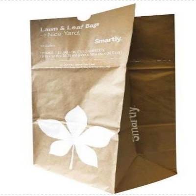 Open Top Oem ODM Lawn Paper Bags Custom Size Spessore personalizzato