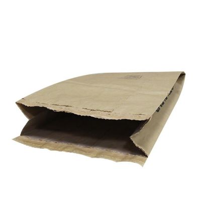 Sacchetti di carta biodegradabili con fondo di pizzico per uso industriale / edilizio / chimico