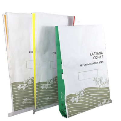 Sacchetti di carta da parete di 25 kg con rivestimento resistente all' umidità