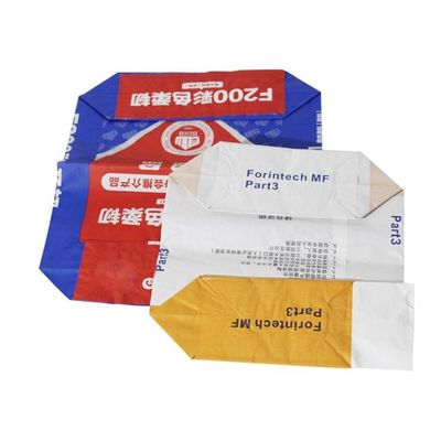 Ventile Kraft incollato Sacchetti di carta multipareti Soluzione di imballaggio conveniente