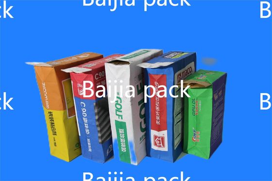 Sacchetti di carta multipareti con valvola incollata personalizzati per imballaggi efficienti