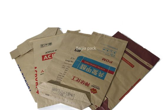 Materiale alimentare Sacchetti di carta kraft multipiano multifunzione