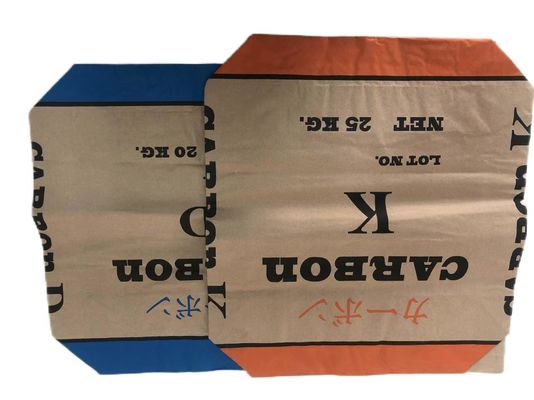 Imballaggio Valvola incollata Sacchetti di carta multipareti Soluzione personalizzata per le imprese