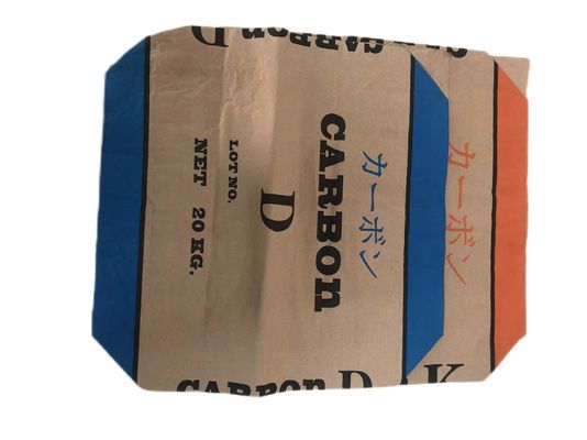 Sacchetti di carta multipareti con valvola incollata durevoli per imballaggi