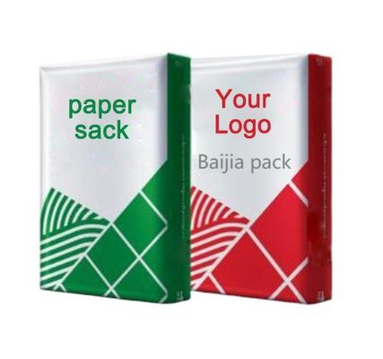 Stampa su misura Valvole a colori Sacchetti di carta Dimensione accettata Personalizzabile