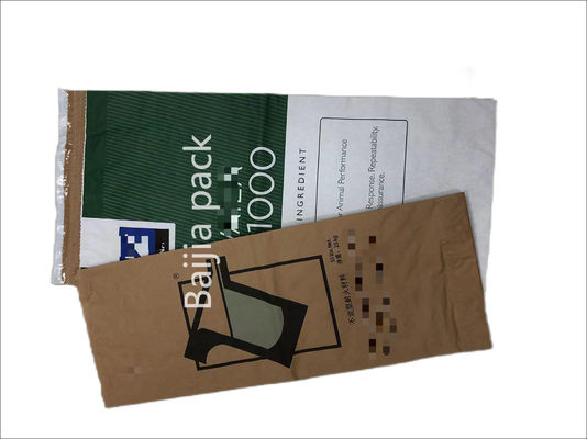 Sottilizzazione termica Sacchetti di carta kraft multipareti Spessore e stampa personalizzati