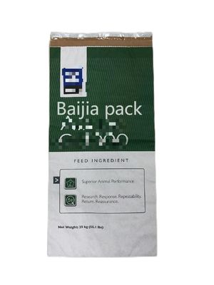 Sottilizzazione termica Sacchetti di carta kraft multipareti Spessore e stampa personalizzati