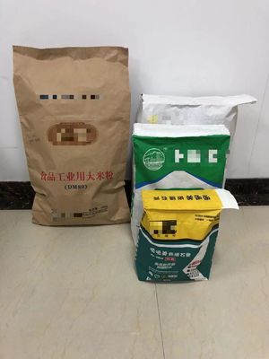 Sacchetti di imballaggio in carta kraft personalizzati Soluzione ecologica per imballaggi di lettiera per animali domestici