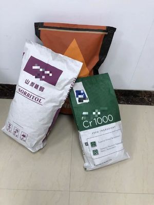 Soluzioni di imballaggio additivo alimentare con sacchetti di carta a fondo pizzicato e accettazione personalizzata
