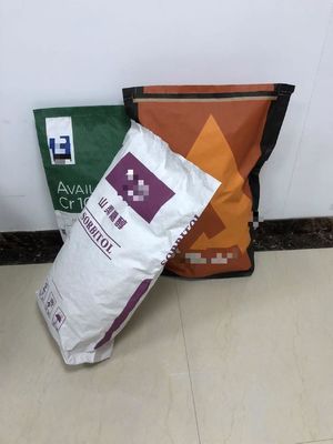 Metodo di stampa flessibile 25 kg Sacchetti di carta a fondo pizzicato Accetta capacità personalizzata