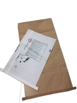 Baglietti di carta multipareti con bocca aperta e cuciti ecologici
