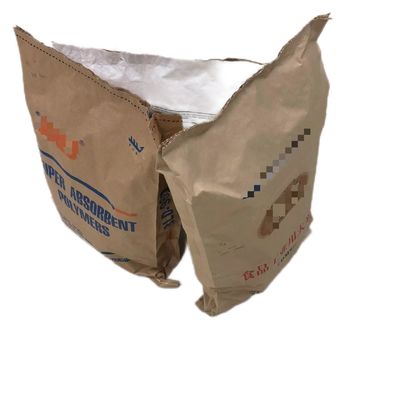 Sacchetti di carta multipareti con bocca aperta e cucita su misura per materiali da costruzione