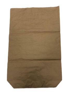 Sacchetti di carta a pareti multiple a fondo quadrato per la farina con logo personalizzato