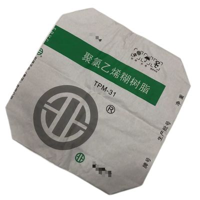 Sacchetti di carta multipareti industriali perforati di superficie per resine di pasta di polietilene