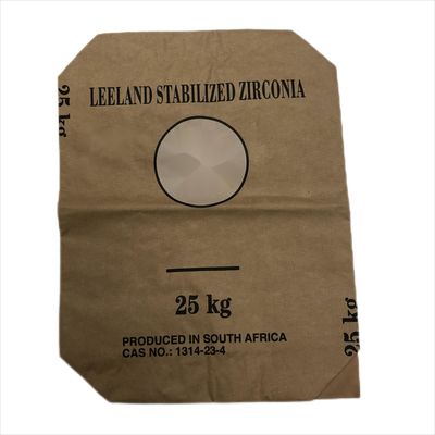 Sacchetti di carta kraft a pareti multiple eccellenti comuni imballaggio industriale 25 kg