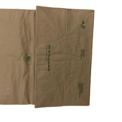 Sacchetti di carta a fondo pizzicato per additivi alimentari termicamente sigillati e con bocca trapezoidale