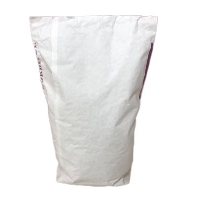 Tasse di carta industriali a pareti multiple bocca sigillamento termico 20kg 25kg 50kg