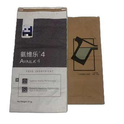 Sacchetti di carta a pareti multiple per imballaggi di polveri e granuli in alimenti industria chimica medica