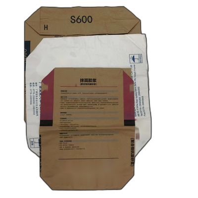 Acqua e umidità a prova di alimenti in grado di biodegradazione con valvola incollata sacchetti di carta multiparete