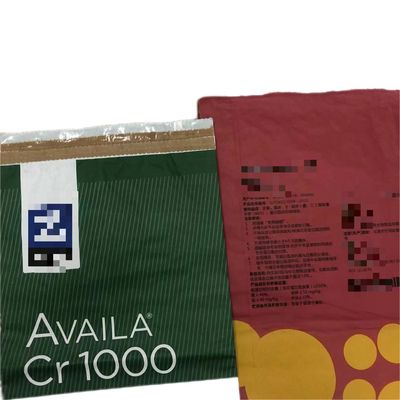 Sacchetti di carta sigillati a calore bianchi o marroni di spessore personalizzato Sacchetti di carta kraft multipareti