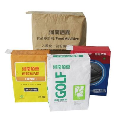 Sacchetti di carta Kraft multiwall Soluzione di imballaggio eco-compatibile per le imprese