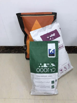 Sacchetti di carta industriale ecologici con sigillo adesivo a fondo pizzicato e dimensioni personalizzate per imballaggi alimentari