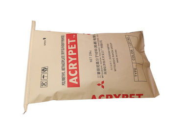 Sacchi di carta kraft Aperti cuciti dell'alimentazione animale dei sacchi di carta di Multiwall della bocca del commestibile