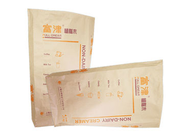 Commestibile d'imballaggio della borsa di carta kraft della saldatura a caldo Brown bianco per Synanthrin