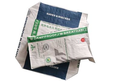 Stampa delicata Multiwall Kraft dei sacchi di carta standard di GMP con la valvola superiore esterna