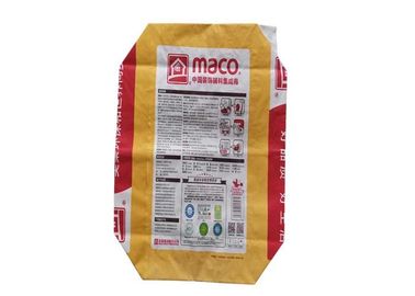 Slittamento leggero dei multi della parete di grande capacità sacchi di carta di Kraft anti facile portare