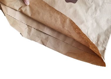 sacchi di carta aperti di Multiwall della bocca cuciti 25kg