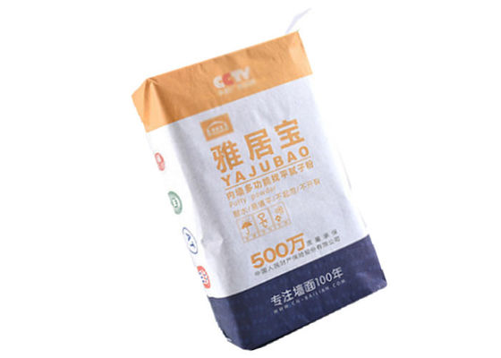 I sacchi di carta d'imballaggio 2 del cemento durevole industriale maneggiano ad alta resistenza con la valvola esterna