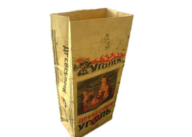 Sacchi di carta inferiori quadrati di Multiwall 2 maneggiano/3 pieghe a prova d'umidità amichevole riciclabile di Eco