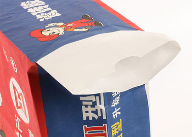 Fondo bianco su misura del quadrato della borsa della carta kraft di Brown Con la laminazione separata del film