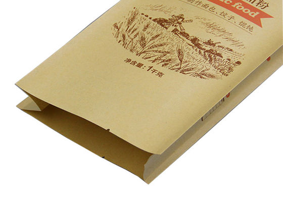 I multi sacchi di carta della parete di 2 strati aprono la bocca Eco biodegradabile riciclabile amichevole