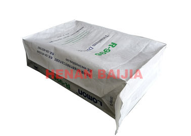 Buon forte portante di stabilità 25kg 30kg 50kg dei sacchi di carta industriali inferiori quadrati