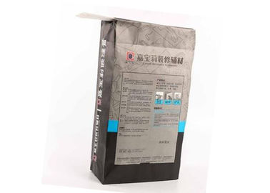 I sacchi di carta 3 di Multiwall Kraft della stampa di Flexo maneggiano 20kg 40kg Mouldproof a prova d'umidità