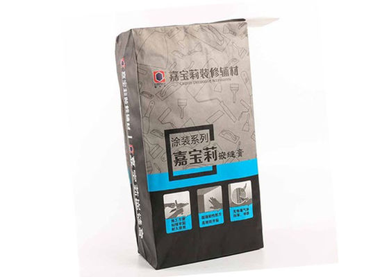 3 stampa industriale dei sacchi dei sacchi di carta di Multiwall della valvola della piega fino a 6