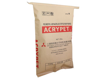 Imballaggio chimico cucito della resina del PVC del materiale 25kg di Multiwall Della borsa inferiore della carta kraft