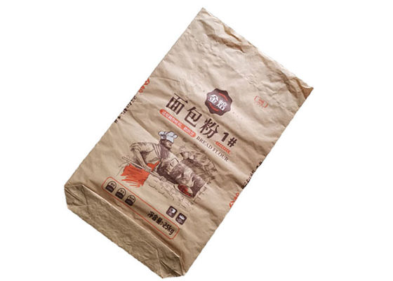 sacchi di carta di Kraft del multiwall 20kg