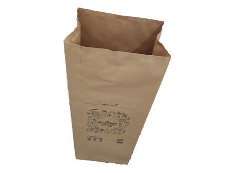7 sacchi di carta di stampa di Multiwall dei rifiuti della cucina di colore 80g/M2