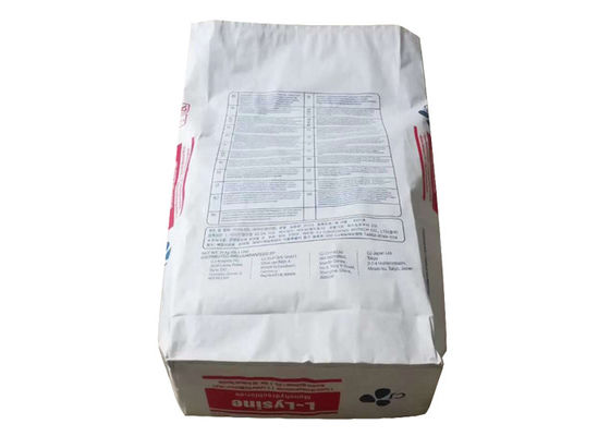Il bianco inferiore del quadrato ha stampato i sacchi di carta su ordinazione di CMYK Kraft