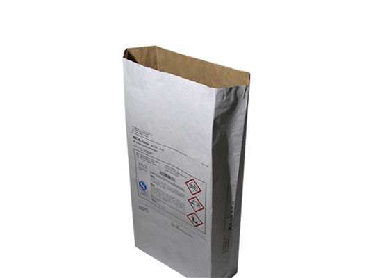 borsa d'imballaggio della polvere della farina della carta di sacco del cereale della borsa della farina di carta kraft di 25kg