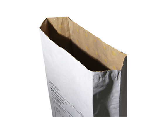 Anti trattamento di superficie di slittamento del quadrato dei sacchi di carta inferiori riutilizzabili di Multiwall Kraft