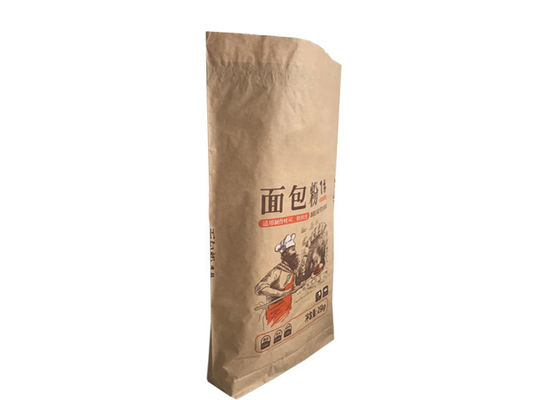 i sacchi di carta 120g/m2 per l'imballaggio della farina del frumento tenero insacca l'altra borsa d'imballaggio