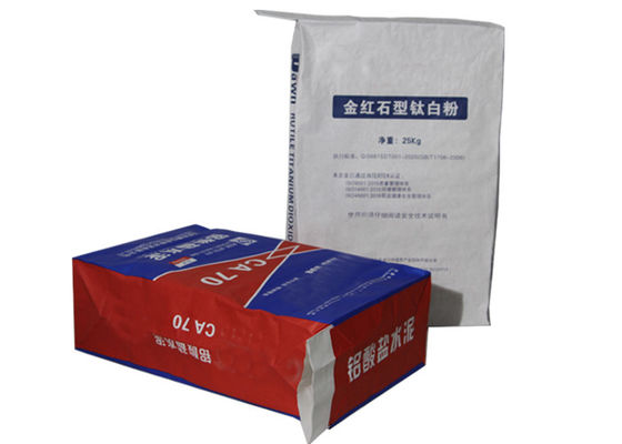 le borse incollate della valvola di carta kraft di 120g/M2 cementano le borse d'imballaggio per il gesso del gesso