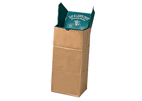 Borsa di carta amichevole della carta kraft della raccolta dei rifiuti della borsa di rifiuti della cucina da 20 micron di Eco